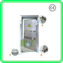 Lead lined door | x-ray stainless steel lead door - MSLLD01